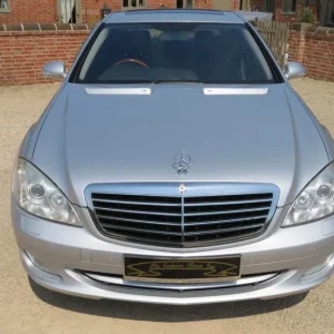 Mercedes S550 W221 2007 Metallic Iridium Silver with Japanese Service History - Image 7