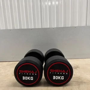 2x30kg Round Dumbbells Brand New - Image 2