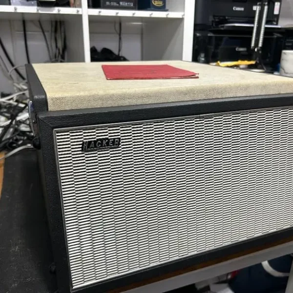 Hacker Gondalier GP42 record player with built-in valve amp and speakers