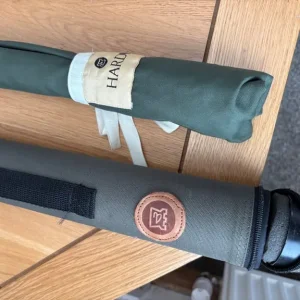Hardy Swift MK II three piece 9′ 6” fly rod #7 with bag and case - Image 3