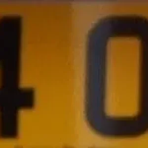 M14 ODJ private number plate (M140 DJ)