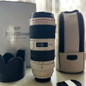 Canon 70-200mm f/2.8L IS II USM lens