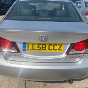 2008 Honda Civic 1.4 i-Dsi EX 4-door Silver Hybrid Auto - Image 4