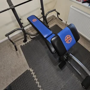 Marcy MWB-36780B Starter Weight Bench with 35kg set and butterfly arms - Image 7