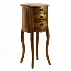Teak bedside tables pair - Image 4