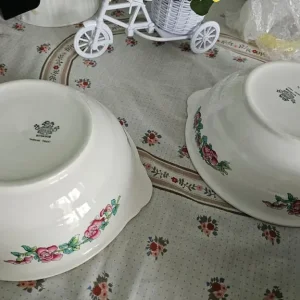 2 Indian Tree Tureen dishes Maddock - Image 7