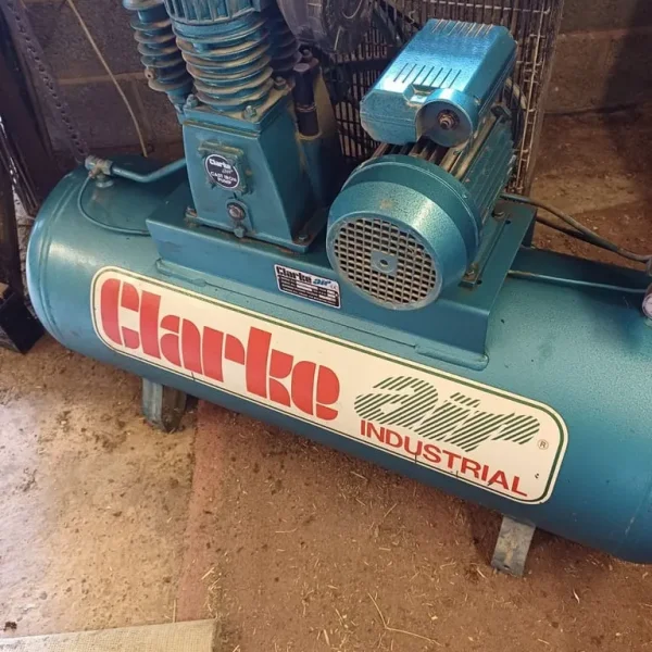 Clarke Air Industrial Single Phase Air Compressor