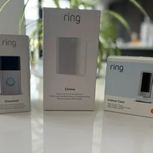 Rind doorbell gen 2, indoor camera and chime