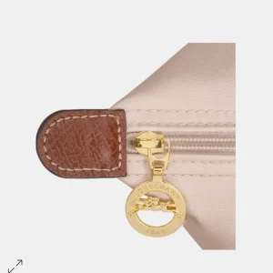 Longchamp Le and Pliage Cream White Paper Tote Bag - Image 7