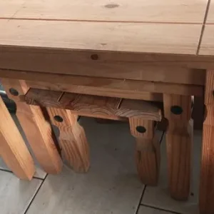 Corona Pine Nest Tables