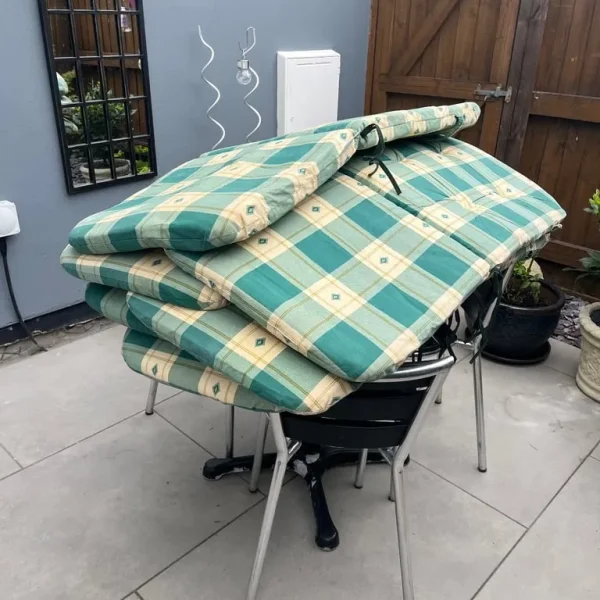 Set of Patio Chair Cushions x 6