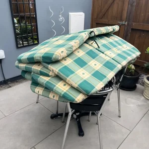 Set of Patio Chair Cushions x 6