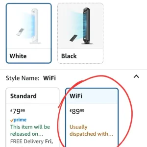 DREO Smart Tower Fan - Image 5