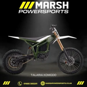 Talaria Komodo Chrome Green Electric Dirt Bike