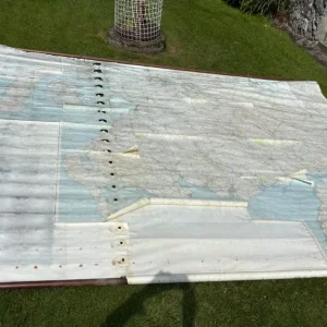 Huge vintage rolling map of D & G circa 1950’s