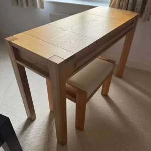 M&S Sonoma Dressing Table & Stool - Image 2