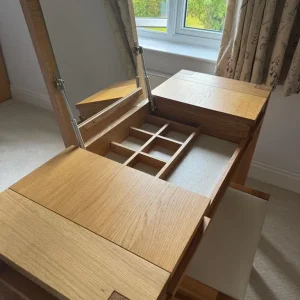 M&S Sonoma Dressing Table & Stool - Image 3