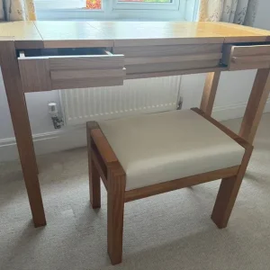 M&S Sonoma Dressing Table & Stool - Image 7