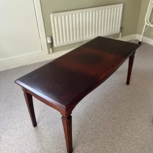 Vintage mahogany coffee table - Image 2
