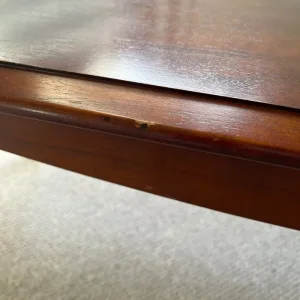 Vintage mahogany coffee table - Image 5