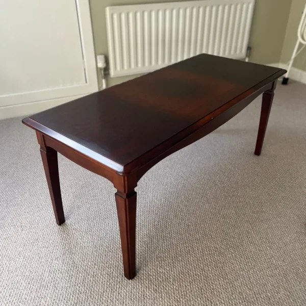 Vintage mahogany coffee table