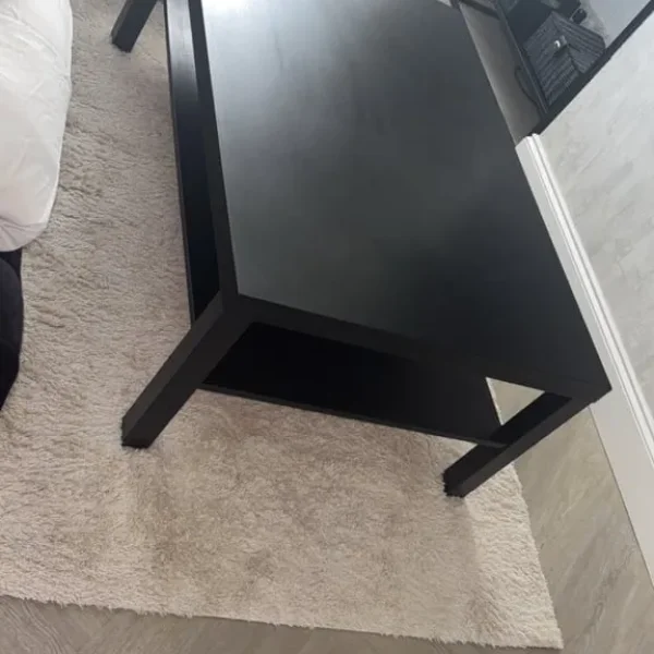 Black coffee table