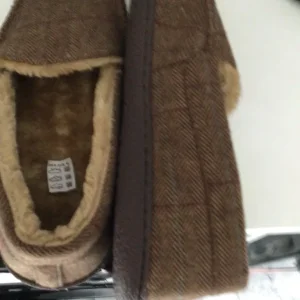 Men’s fur lined slippers - Image 2