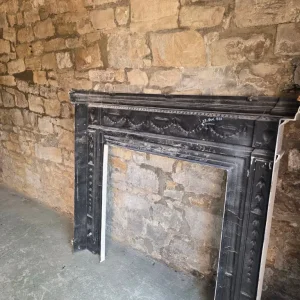Decorative Victorian cast iron surround