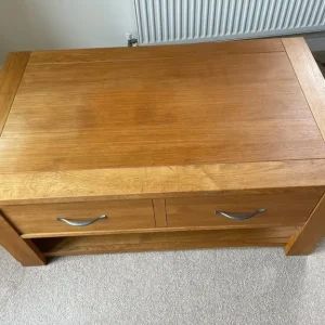 Large Oak Coffee Table