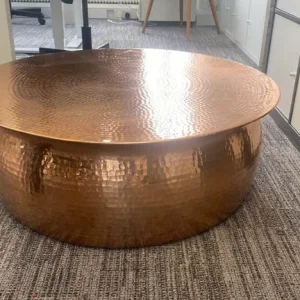 Metal Coffee Table Rose Gold - Habitat Orrico