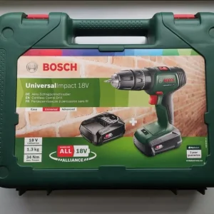 Bosch Universal Impact 18V Cordless Combi Drill – Like New - Image 4