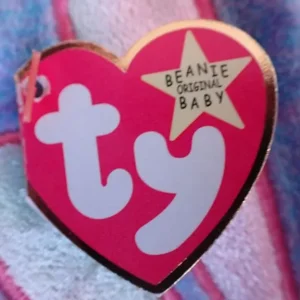Flitter the butterfly beanie baby with tag - Image 5