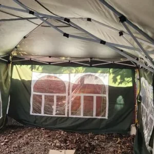 3m x 6m gazebo marquee green - Image 5