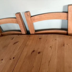 Dining table and chairs - Image 6