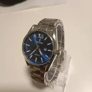 Men festina watch blue medium size - Image 5