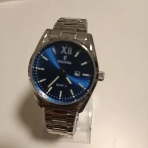 Men festina watch blue medium size - Image 7