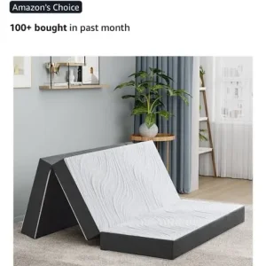 Twirest Folding Mattress 135x190x15 with Portable Pillow - Image 6