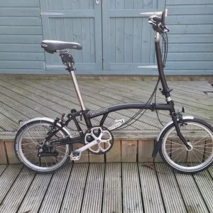 Brompton C Line with high handlebars and 6-speed, MY18
