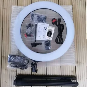19" Ring Lamp with Tripod and Accessories - Image 3