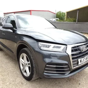 2017 Audi Q5 S Line TDI Quattro Diesel Auto – Front Damage, Starts and Drives, Repairable - Image 4