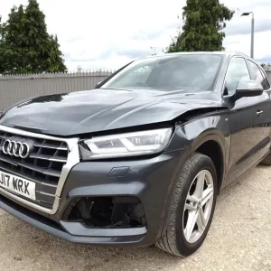 2017 Audi Q5 S Line TDI Quattro Diesel Auto – Front Damage, Starts and Drives, Repairable - Image 5