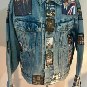 Oasis Live25 Murrayfield vintage denim jacket - Image 2
