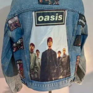 Oasis Live25 Murrayfield vintage denim jacket
