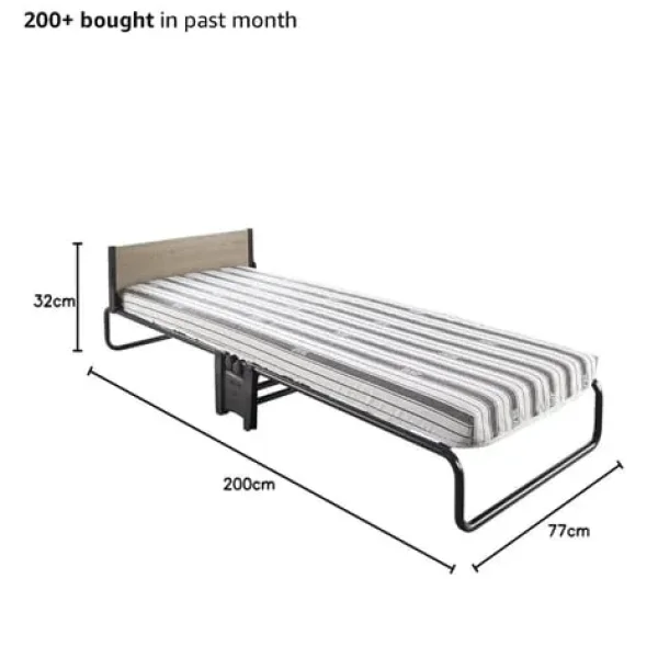 Jay-BE Fokding bed with fibre mattress