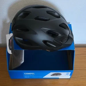 Giant Compel Bicycle Helmet Size M/L Matt Black - Image 4