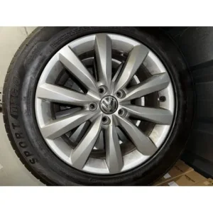 VW X4 17-inch Alloy Wheels with New Tyres - Image 3