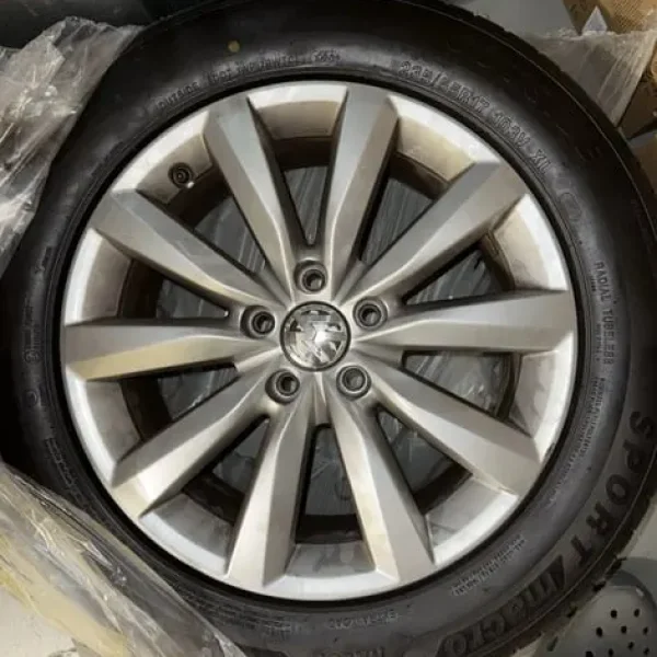 VW X4 17-inch Alloy Wheels with New Tyres