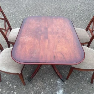 Dining table with 4 chairs