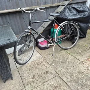 Raleigh Chiltern with both tyres and gear fix