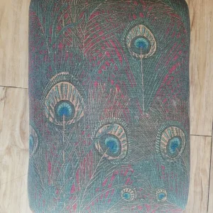 Small padded liberty print footstool - Image 2